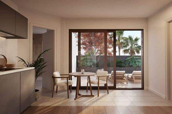 Küche und Essbereich