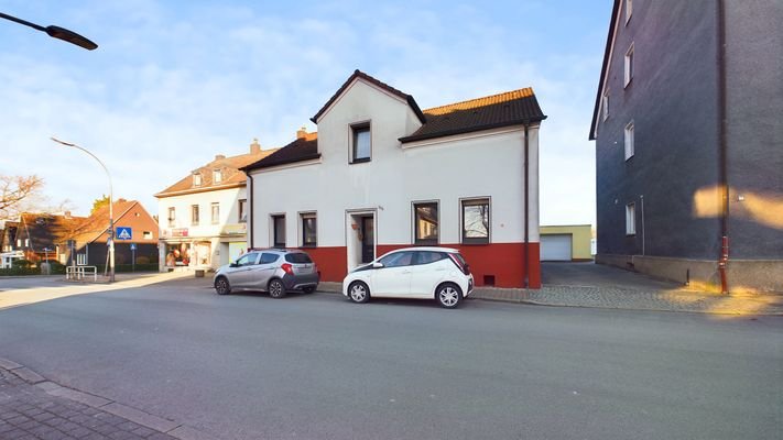 Vordere Hausansicht