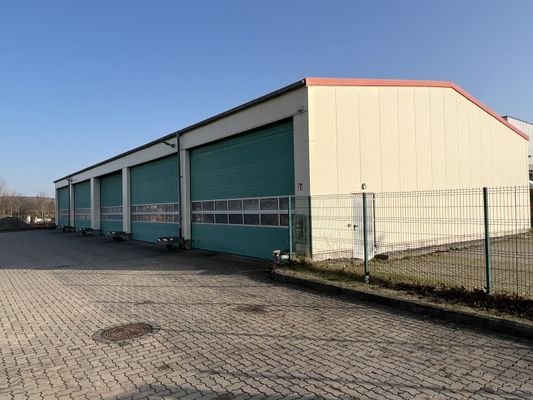 Busgaragen Westansicht