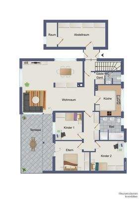 Grundriss - Erdgeschoss