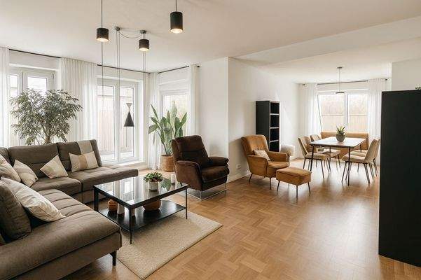 Beispiel Ansicht Wohn-Essbereich