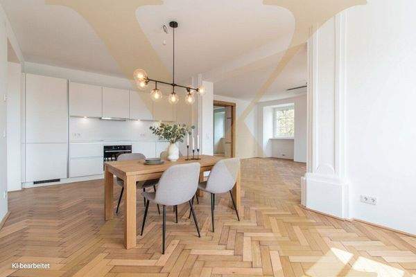 Essbereich - KI Möblierung