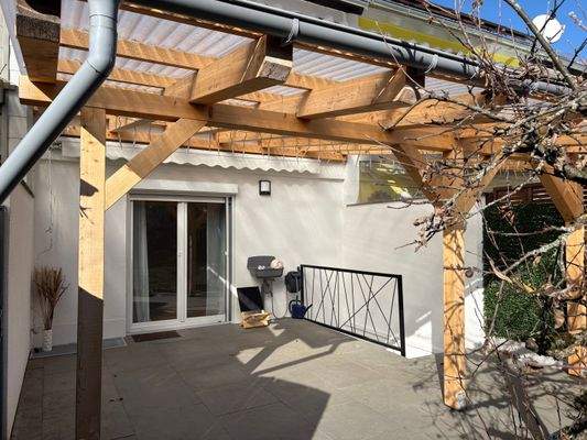 Überdachte Terrasse