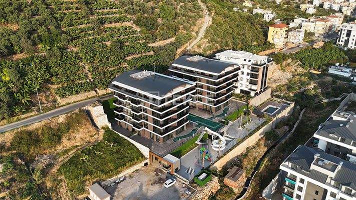 New Real Estate in a Rich Featured Complex in Alanya