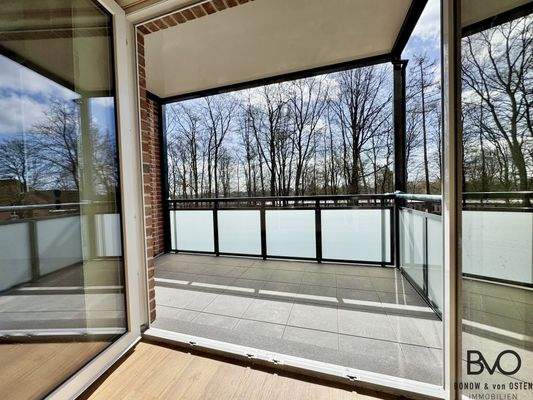 Balkone in Süd-Ausrichtung