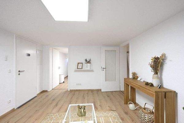 Raum Nr. 1, Blick zur Teeküche links