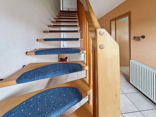 Treppenaufgang Erdgeschoss