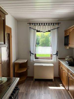 Küche in großer Wohnung