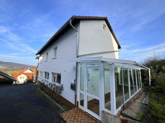 Hauseingangsbereich-Wintergarten