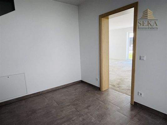 Eingangsbereich mit Blick in Wohnbereich