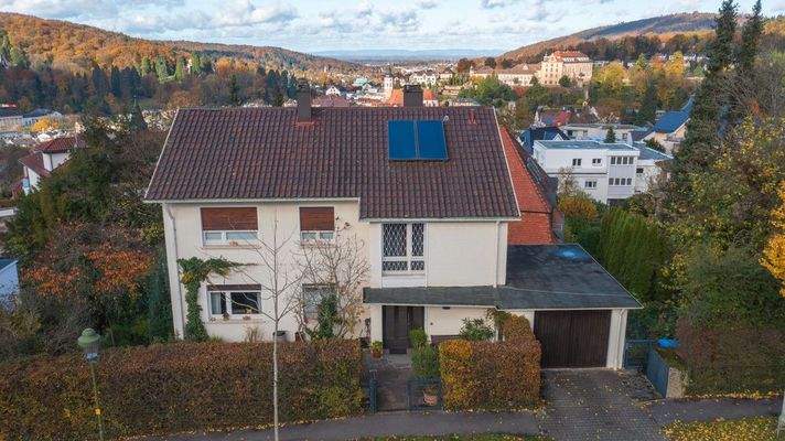 Hausansicht mit Weitblick