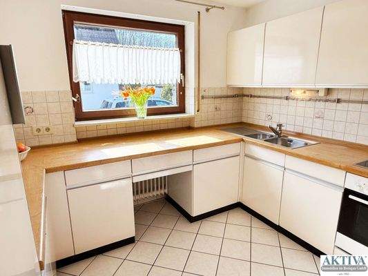  Die helle und freundliche Küche