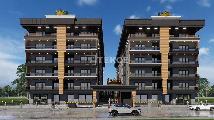 Apartments in a Gated Community with a Pool in Yalova Turkey