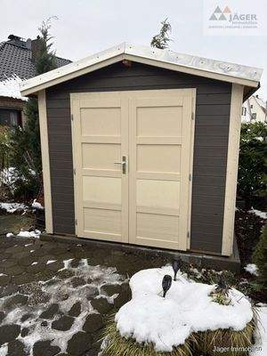 neuer Gartenschuppen