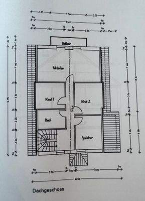 Grundriss Dachgeschoss