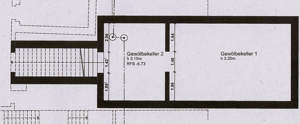 Gewölbekeller 1 und 2