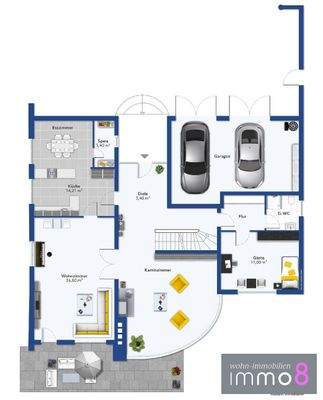 Grundriss Erdgeschoss