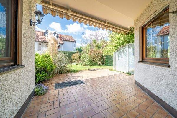 Terrasse in Südausrichtung