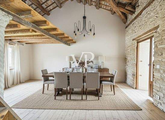 rendering rustico interno