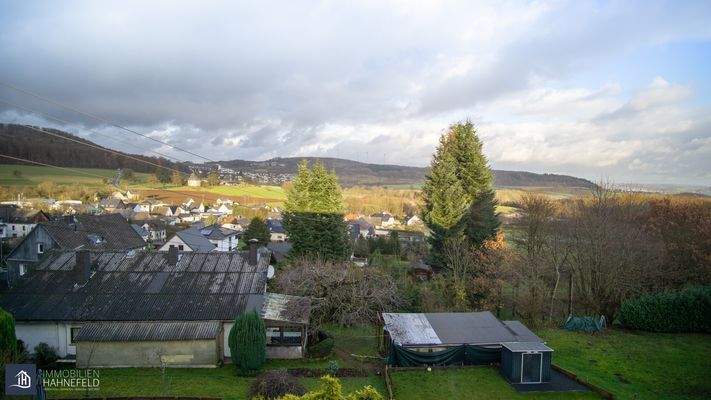 Ausblick aus dem Wohnzimmer