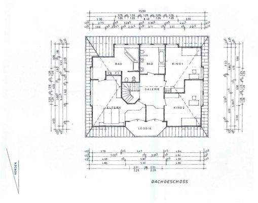 Grundriss Dachgeschoss