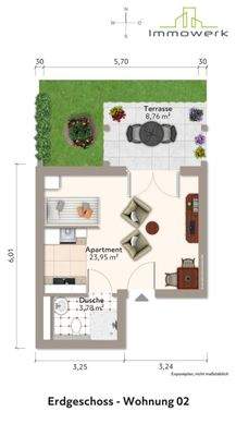 Grundriss Wohnung 02