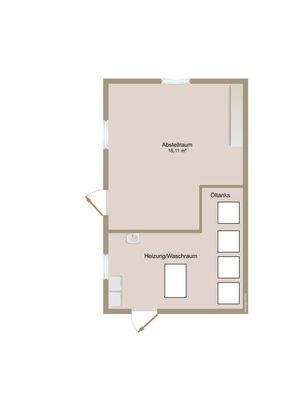 Grundriss Nebengebäude