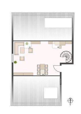 Grundriss Galeriezimmer