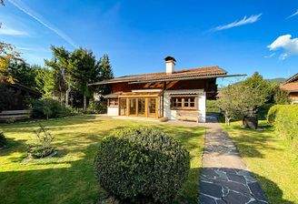 Ansicht EFH + Garten