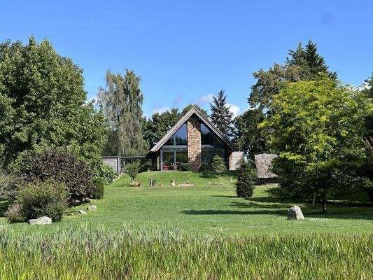 Blick vom Teich in Richtung Nord