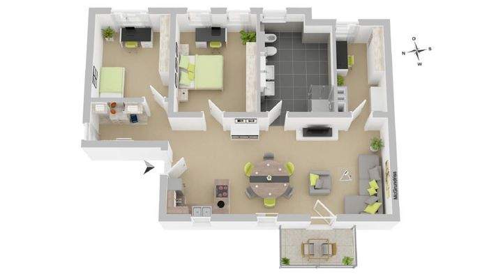 Grundriss Obergeschoss