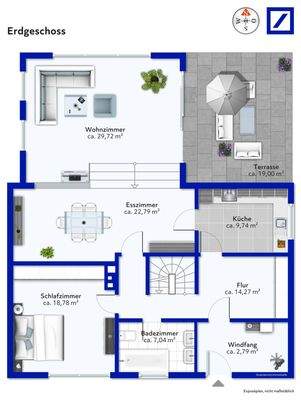 Grundriss Erdgeschoss
