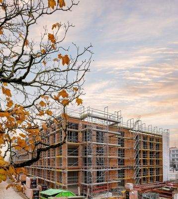 Hochwertiger Ziegelbau