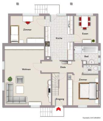 Grundriss Erdgeschoss