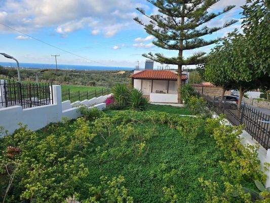 Kreta, Erfi: Bungalow mit Meerblick zu verkaufen