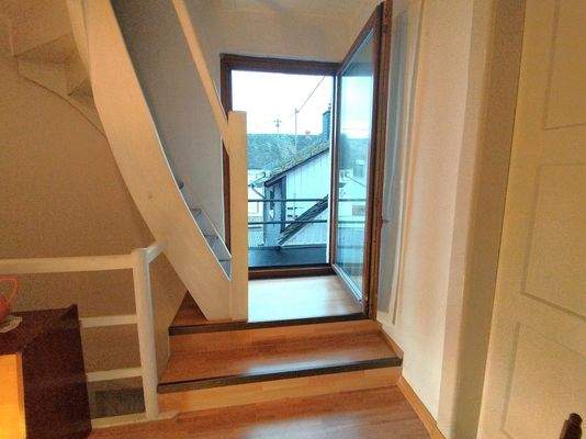 Zugang zum Balkon