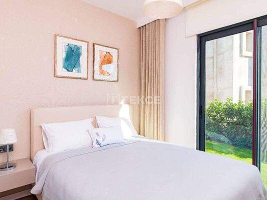 3-Bedroom Apartments with Private Gardens in Gümüşlük Bodrum