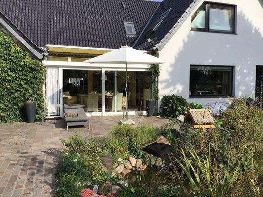 Blick auf den Wintergarten