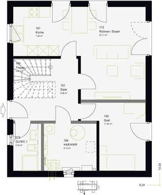 Grundriss - LifeStyle 13.02 S EG