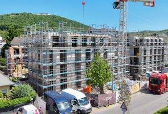 Perspektive Straßenseite