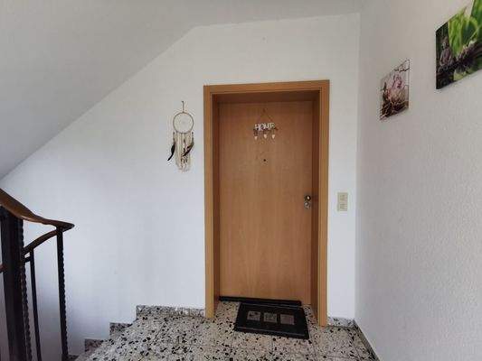 Eingang/Haustür zur Erdgeschosswohnung