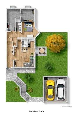 Der Grundriss Ihrer unteren Ebenen