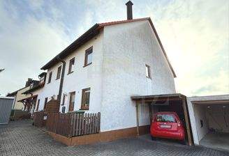 Hofansicht Carport