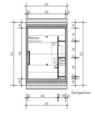 S&P | Grundriss Dachgeschoss