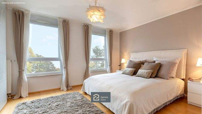 Ansicht Elternschlafzimmer