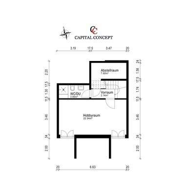 Grundriss - Souterrain