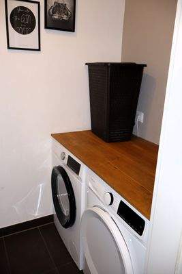 Gäste/WC mit Wasch/Trockneranschluss