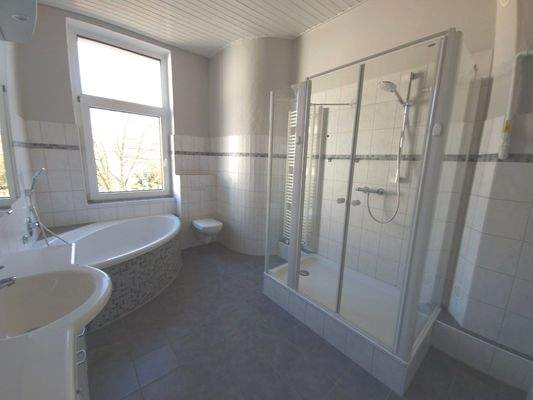 Großes Wannen-Duschbad