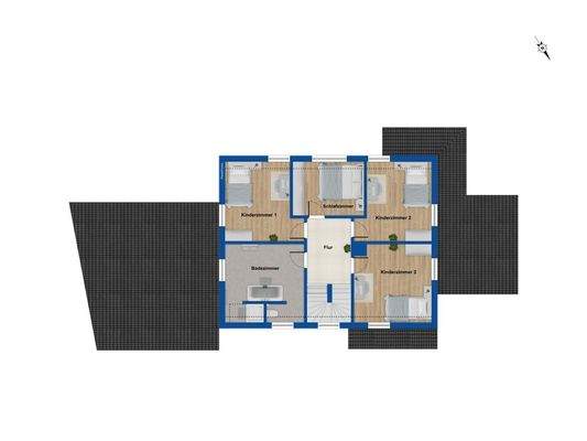 Grundriss Dachgeschoss