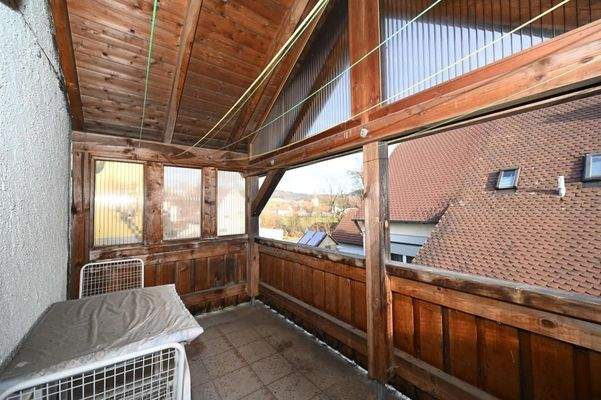 Überdachter Wintergarten